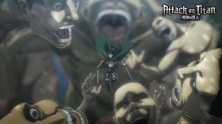 Levi vs Zeke Beast Titan Zeke Turn All Survey Corps into Titan