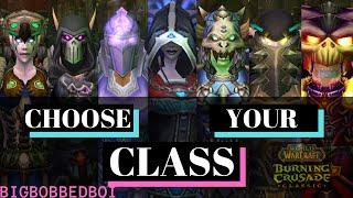 Burning Crusade Classic Class Choosing Guide - Class Overviews  WoW TBC Classic Tutorial