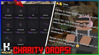 CHARITY DROPS TOMORROW Chirich QUITTING Krunker? Map Remakes & More Krunker News