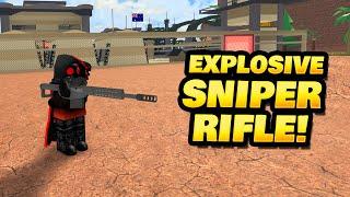 Got Explosive Sniper Rifle in Military Tycoon