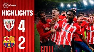 RESUMEN  Athletic Club 4-2 FC Barcelona  Copa 2023-24 14 Final