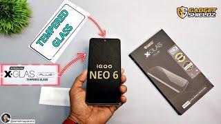 iQOO NEO 6 X•GLAS PLUS TEMPERED GLASS BY GADGETSHIELDZ 