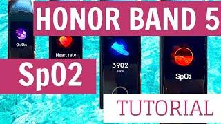 Honor Band 5 SpO2 and Sleep Tracking Explained  How To Use Oxygen Saturation  TruSleep Tutorial