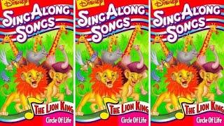 Disney Sing Along Songs Circle of Life 1994