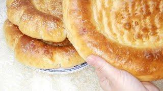 Узбекские лепешки в духовке - Как из тандыра.Рецепт домашней узбекской лепешки.Хлеб в Духовке