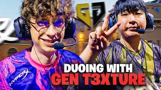 DUOING WITH GEN T3XTURE IN RANKED   PRX SOMETHING
