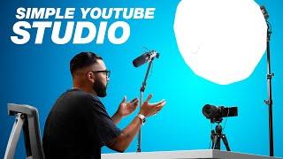 My Simple YouTube Studio Setup  High Quality Video & Audio