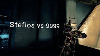 Steflos vs 9999  Steel Path Level Cap Disruption  Warframe