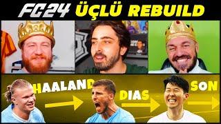 BAŞ HARF - SON HARF CHALLENGE  FC 24 ÜÇLÜ REBUILD LİGİ @UKarakullukcu @OnurOnline