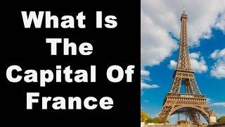 پایتخت فرانسه کجاست؟