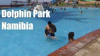 Fun Family Day at Dolphin Beach Waterpark Namibia Africa