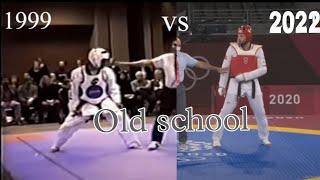 Old school vs modern TKD  1999 - 2022 highlights imp dont try this at home 