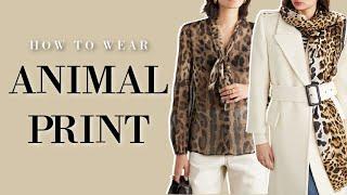 Dos and Donts of Wearing Animal Prints  WHAT TO WEAR