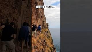 DON’T Look Down Insane Hiking Trail in Madeira Portugal