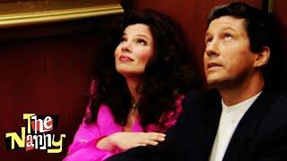 Fran and Maxwell Get Stuck In An Elevator  The Nanny