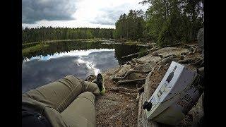 Camping in Nuuksio National Park Finland