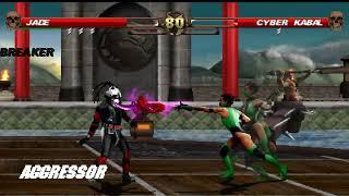 Jade vs Cyber Kabal MORTAL KOMBAT FIGHT