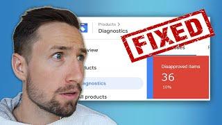 How I Fix Google Merchant Center Disapproved Products