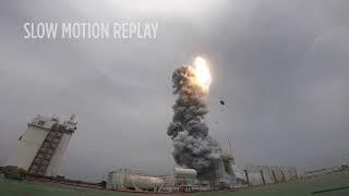 Amazing Views of Chinas Rocket Launch at Sea - Incl. Slo-Mo