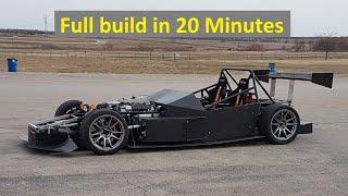 E55 ASL Home Built Race Car - All of 2019 in 20 minutes