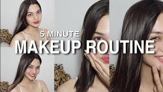 5 MINUTE MAKE UP ROUTINE Challenge  Jamie Casiño