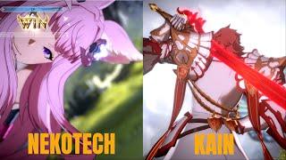 GBVSR High Level Gameplay Nekotech Metera VS Kain Percival