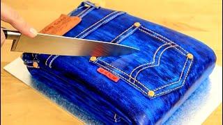 3D JEANS CAKE  Realistic Cakes That Looks Like Everyday Objects