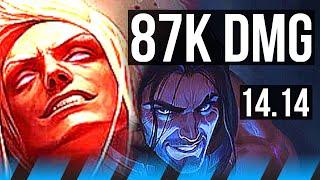 VLADIMIR vs SYLAS MID  87k DMG 6k comeback 1200+ games Godlike  EUW Master  14.14