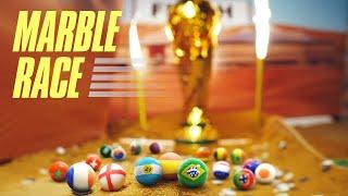 WORLD CUP MARBLE RACE COMMENTARY BY DEREK RAE