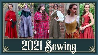 The 21 items I made in 2021 rating and reviewing my work + sewing plans for 2022