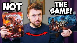 How Baldurs Gate 3 is Confusing New D&D 5e Players