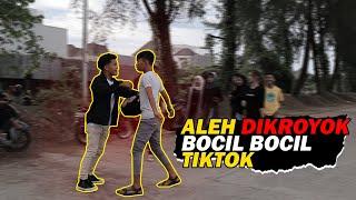 BOCIL TIK TOK HEBOH ALEH MERUSUH SALING EJEK NGAKAK PARAH  PRANK INDONESIA