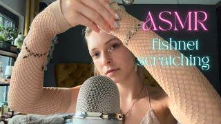 ASMR • fishnet scratching youve been waiting for 