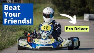 HOW TO WIN GO KARTING - Tips From A Professional Driver Kart Racing For Beginners