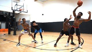 Most EXHAUSTING 2v2 Basketball Game EVER Cash & Flight vs Deestroying & King Cid