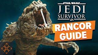 Star Wars Jedi Survivor - How To Defeat The Rancor