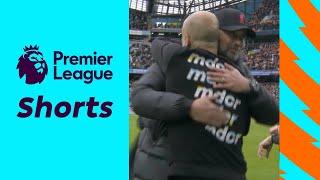 When Pep Guardiola & Jurgen Klopp high five