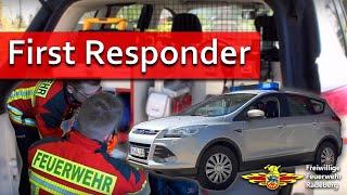 First Responder Medizinische Hilfe durch die Feuerwehr