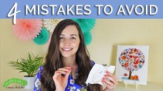 4 Mistakes to Avoid When Cross Stitching  Caterpillar Cross Stitch