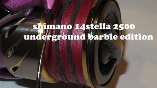 Shimano 14Stella 2500 underground barbie edition