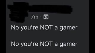 No Youre NOT A Gamer CopyPasta