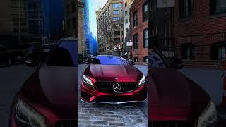 Paint is dead #satinchromered #sclass #mercedes #sclasscoupe #s63amg