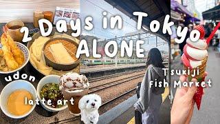 Japan Travel Vlog BEST food to try in Tokyo 2-day itinerary 