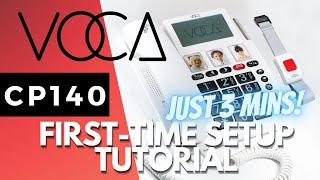 VOCA CP140 - What to do when you just bought CP140? CP140 First-time setup tutorial Just 3 minutes
