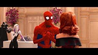 Peter B talks to Mary Jane Spider-Man Into the Spider-Verse