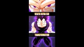 Vegeta Ultra Ego Transformation  #ultraegovegeta #ultraego