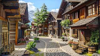 Ernen one of the most beautiful Swiss villages  Switzerland 4K