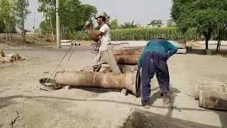 Making of a huge concrete pilers by a hard-workers  #makingvideos #hardwork #piller