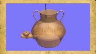 Animation of Banu Musa Water Trick Devices 9th Century 1001 Inventions