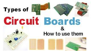 Circuit Board Types  How to use Circuit Boards  PCB Guide  Breadboards